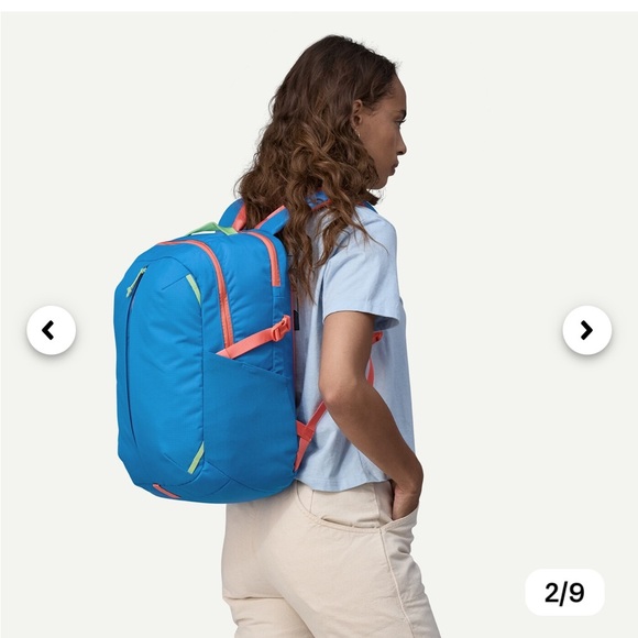 Patagonia Refugio Daypack 26L Vessel Blue Laptop Sleeve Backpack NWT - Picture 8 of 11